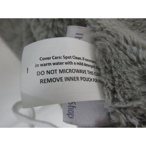 Gray Elephant Plush Stuffed Animal For Removable Hot Water Ceramic Beads - Picture 3 of 5